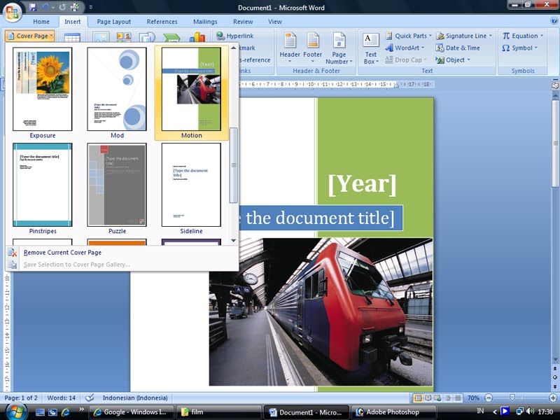 Download Cara Membuat Cover Buku Dengan Microsoft Word 2010